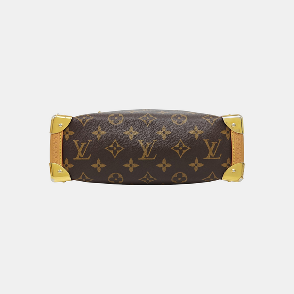SIDE TRUNK MM Monogram Coated Canvas Brown