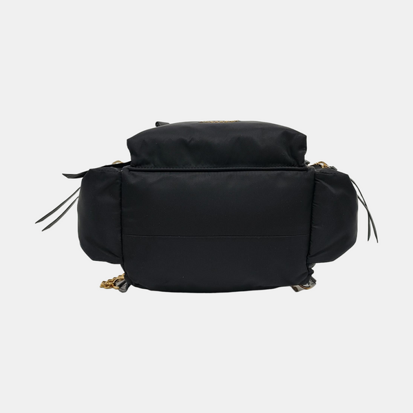 The Rucksack Medium Nylon Black