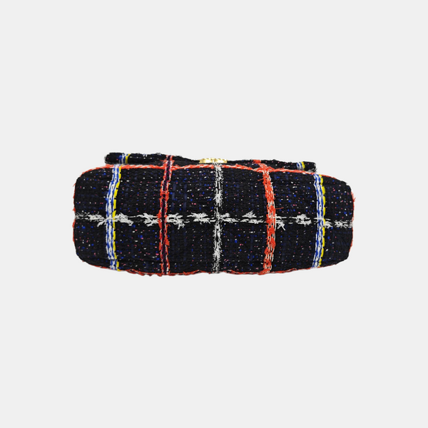 CHANEL 19 Large Quilted Wool Multicolor