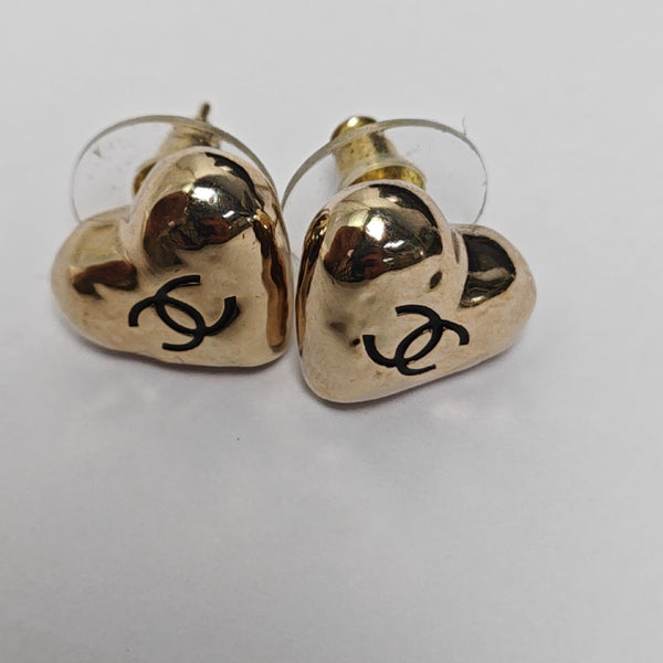 Metal Gold Stud Earrings