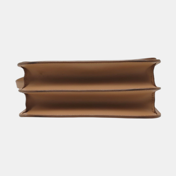 TB Small Calfskin Beige
