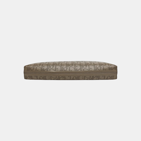Calfskin Clutch Brown