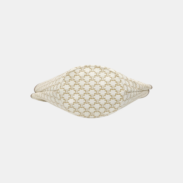 COUFFIN Large Coated Canvas White