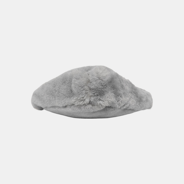 Sheepskin Shoulder Bag Gray