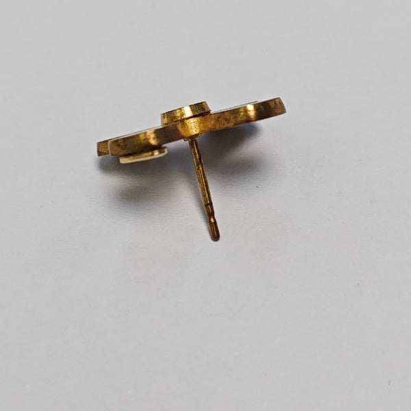 Metal Gold Stud Earrings