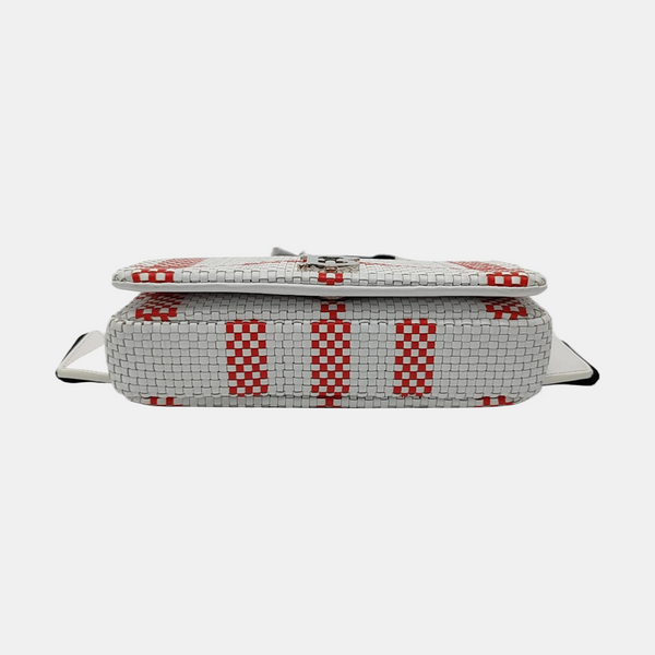Lola Mini Calfskin White