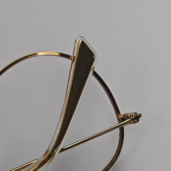 Metal Eyeglasses Gold