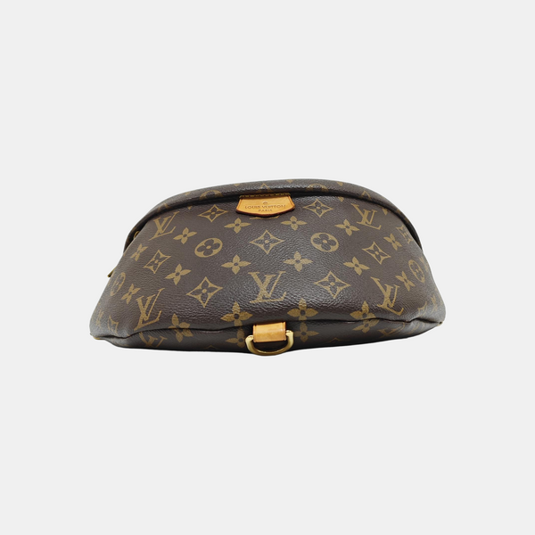 BUMBAG Monogram Coated Canvas Brown