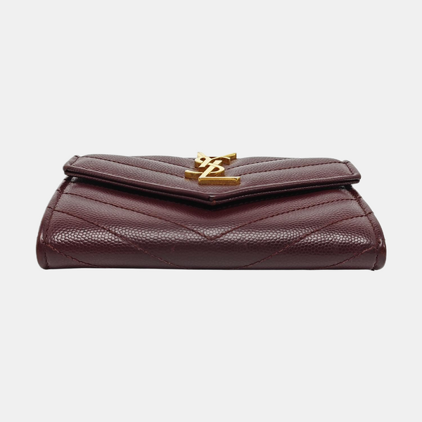 MONOGRAM Quilted Calfskin Red Wallet