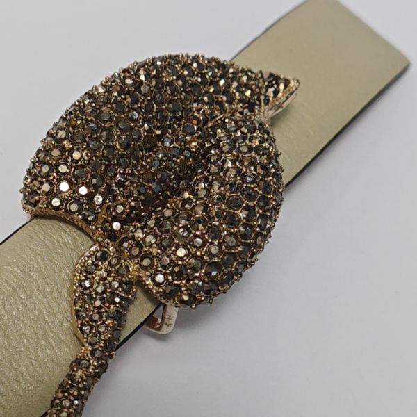 Leather Belt Green