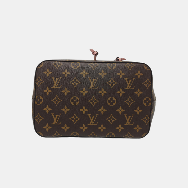 NÉONOÉ MM Monogram Coated Canvas Brown