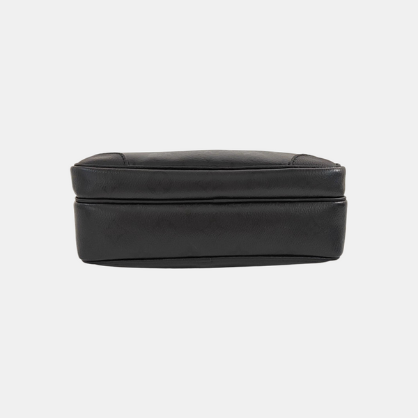 NIL Monogram Coated Canvas Black