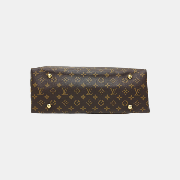 CARRYALL MM Monogram Coated Canvas Brown