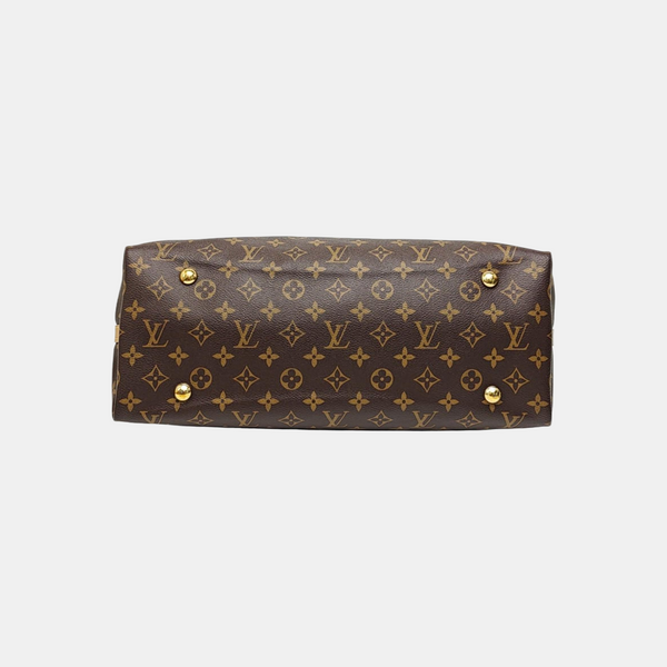 CARRYALL MM Monogram Coated Canvas Brown