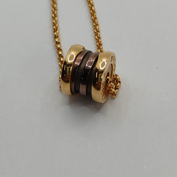 B.ZERO1 18k Rose Gold Necklace
