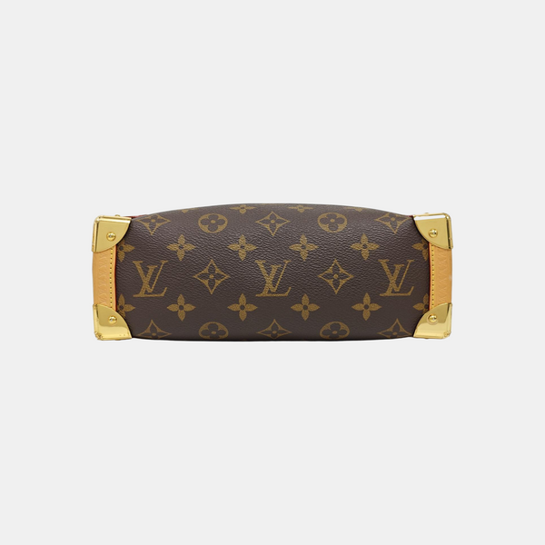 SIDE TRUNK MM Monogram Coated Canvas Brown