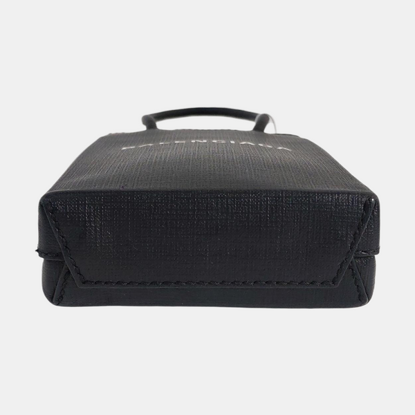 Shopping Bag Calfskin Black