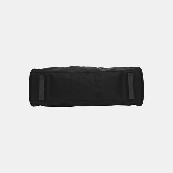 Nylon Top Handle Bag Black