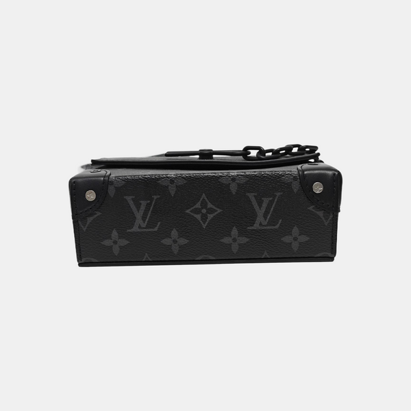 STEAMER Mini Monogram Coated Canvas Black