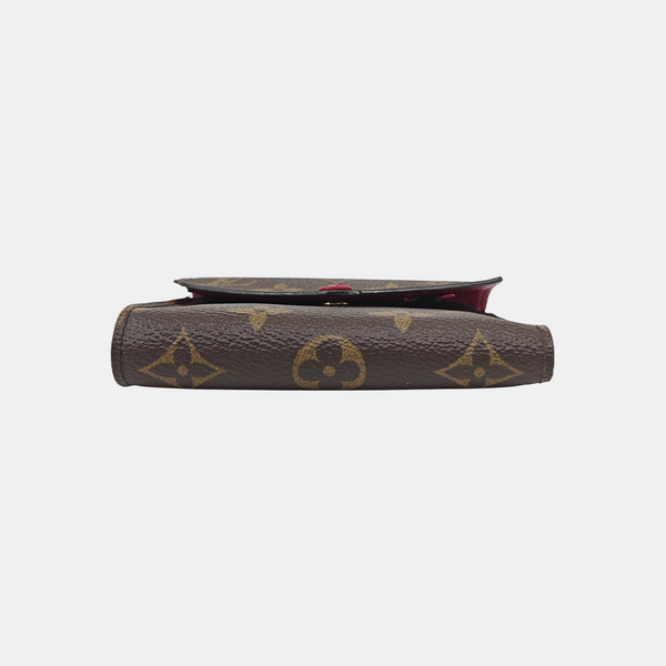 VICTORINE Monogram Coated Canvas Brown Wallet