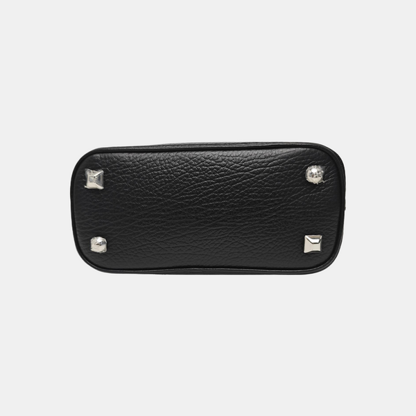 Calfskin Shoulder Bag Black