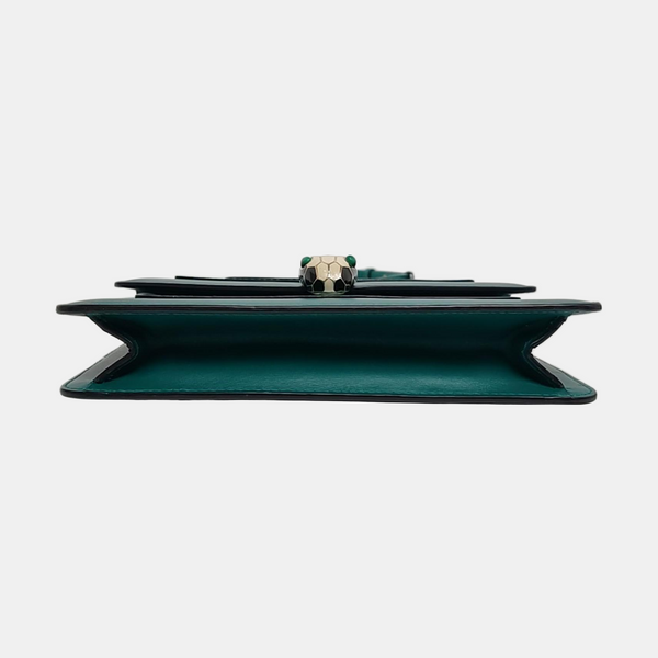 SERPENTI FOREVER Small Calfskin Green