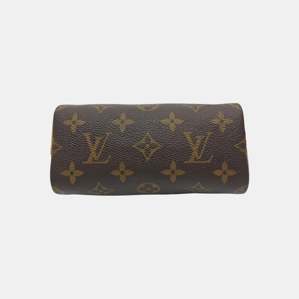 SPEEDY Nano Monogram Coated Canvas Brown