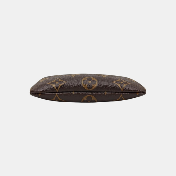 Monogram Coated Canvas Coin Purse Brown