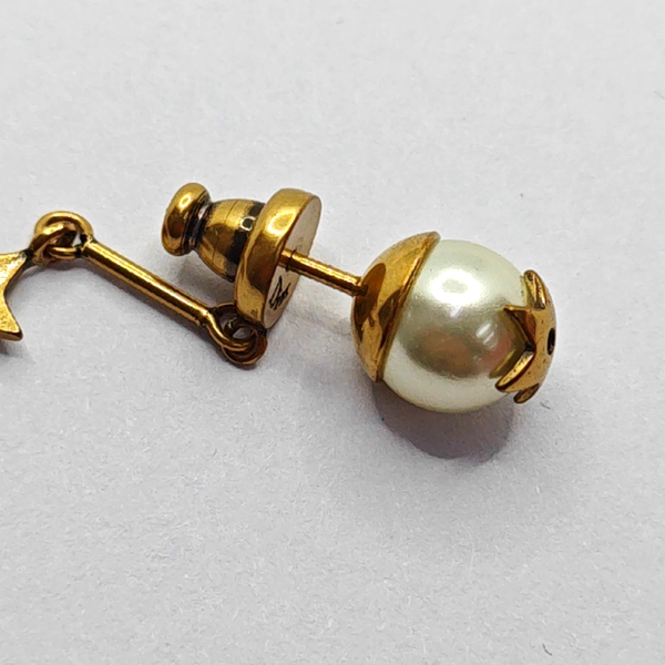 La Petite Tribale Metal Gold Earrings