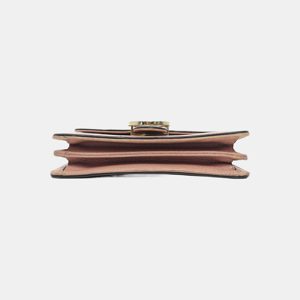 Interlocking G Small Calfskin Pink