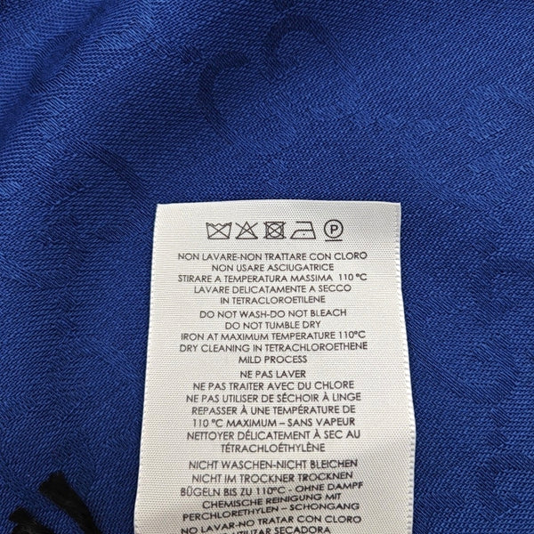 Wool Scarf Blue
