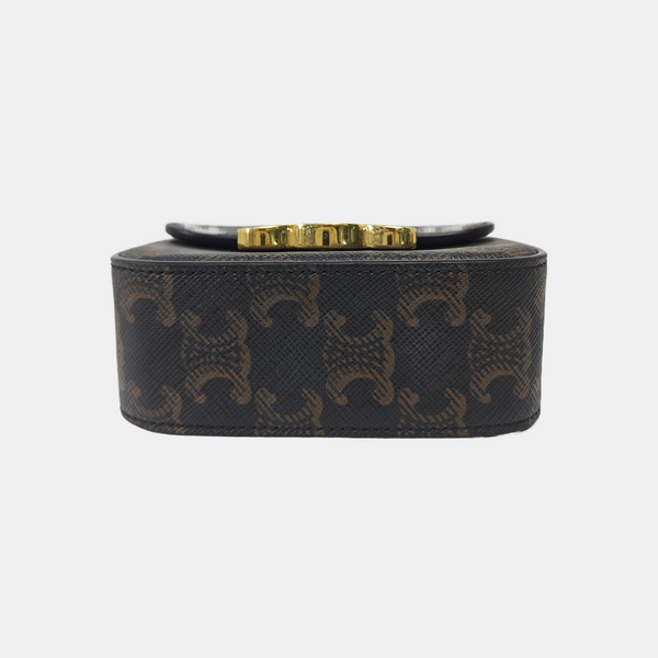 TRIOMPHE Mini Coated Canvas Black