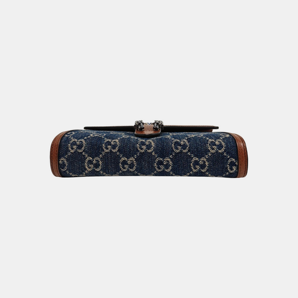 Authenticated pre-owned Dionysus Mini Monogram Denim Blue - Shoulder Bag at Looply