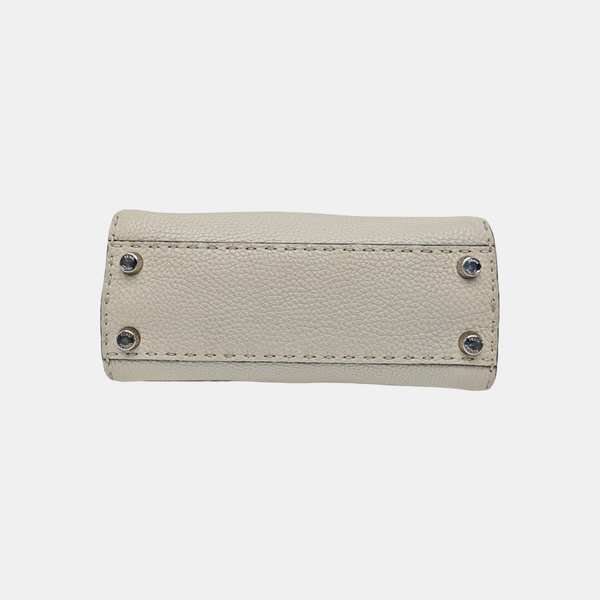 Peekaboo Mini Calfskin White