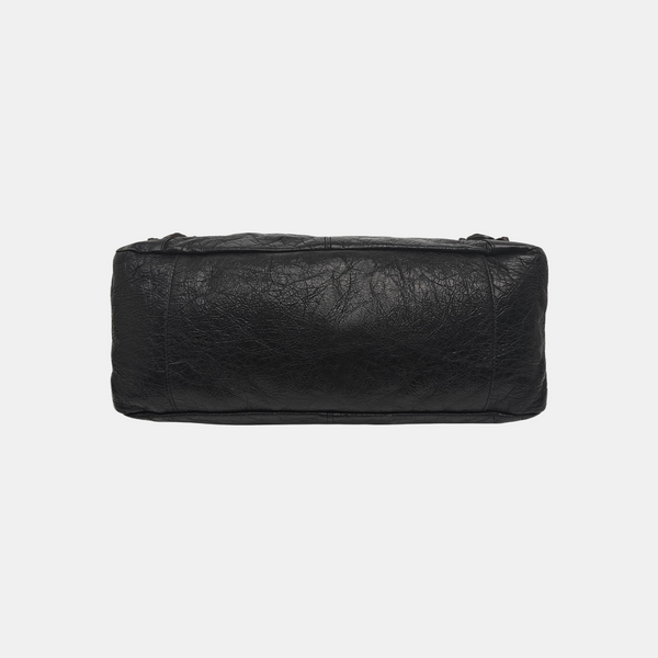 Lambskin Shoulder Bag Black
