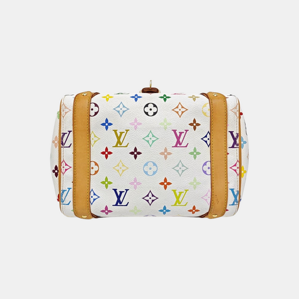 LV × TM PRISCILLA Monogram Coated Canvas White