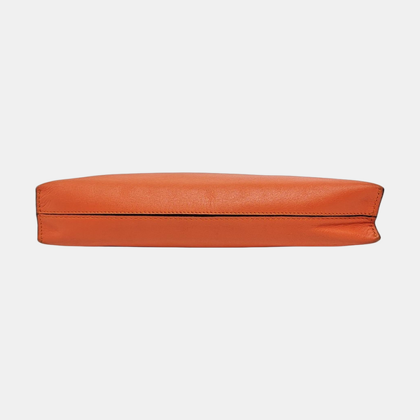 T Pouch Calfskin Orange