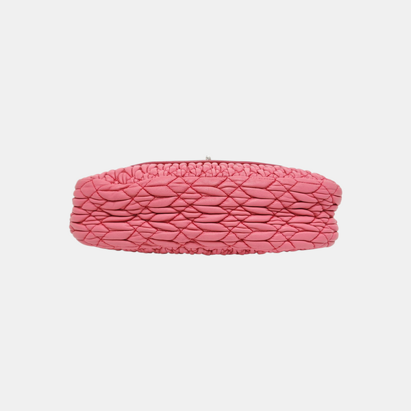 Crystal Quilted Lambskin Pink