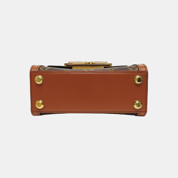 DAUPHINE Monogram Coated Canvas Brown