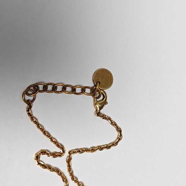 Petit CD Metal Gold Bracelet