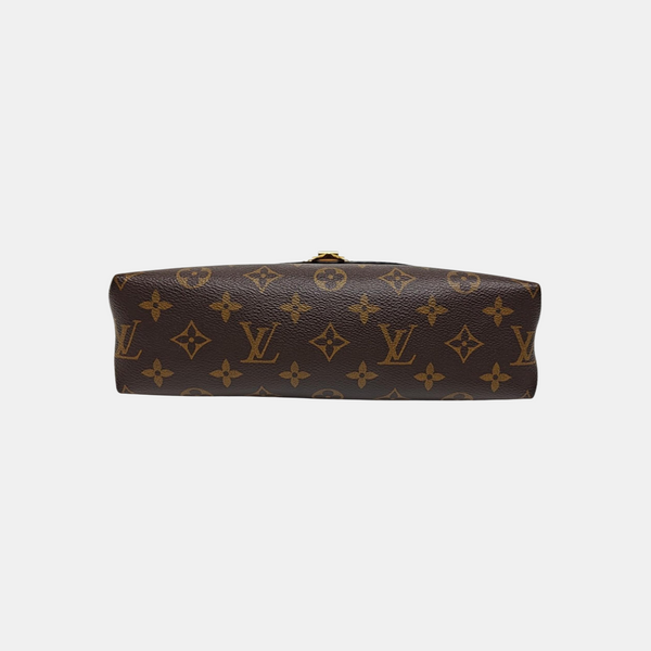 SAINT PLACIDE Monogram Coated Canvas Brown