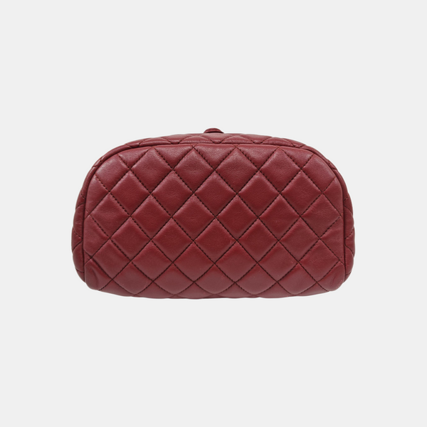 URBAN SPIRIT Small Quilted Lambskin Red