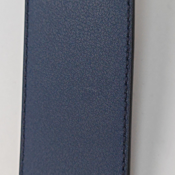 Leather Belt Blue