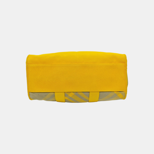 Fabric Tote Bag Yellow