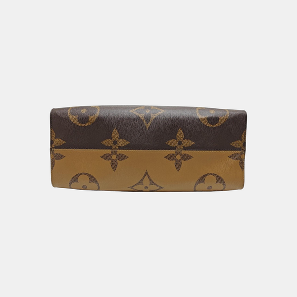 ONTHEGO GM Monogram Coated Canvas Brown