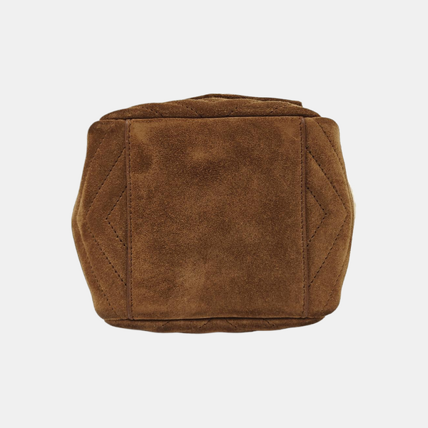 JOE Mini Chevron Suede Brown