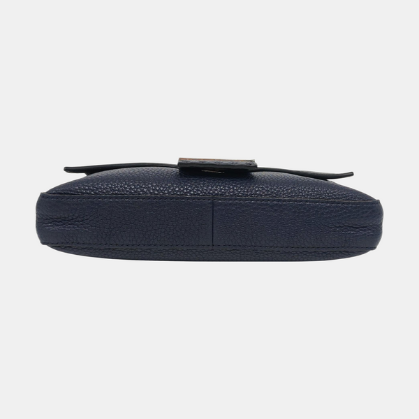 Baguette Medium Calfskin Blue