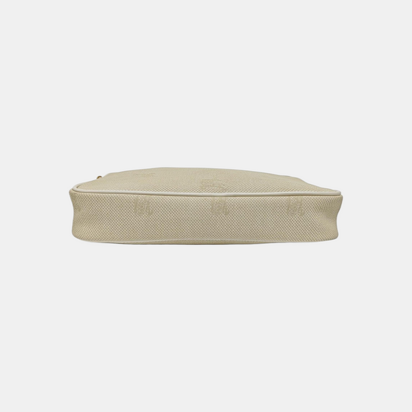 Canvas Shoulder Bag Beige