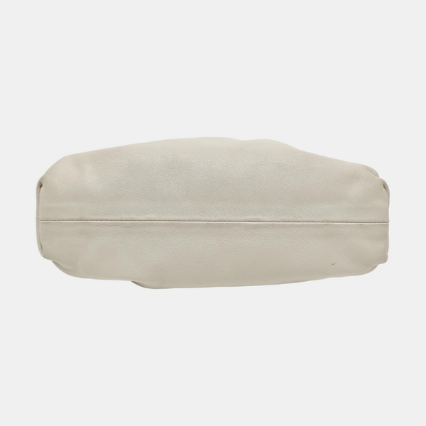 The Pouch Mini Calfskin White