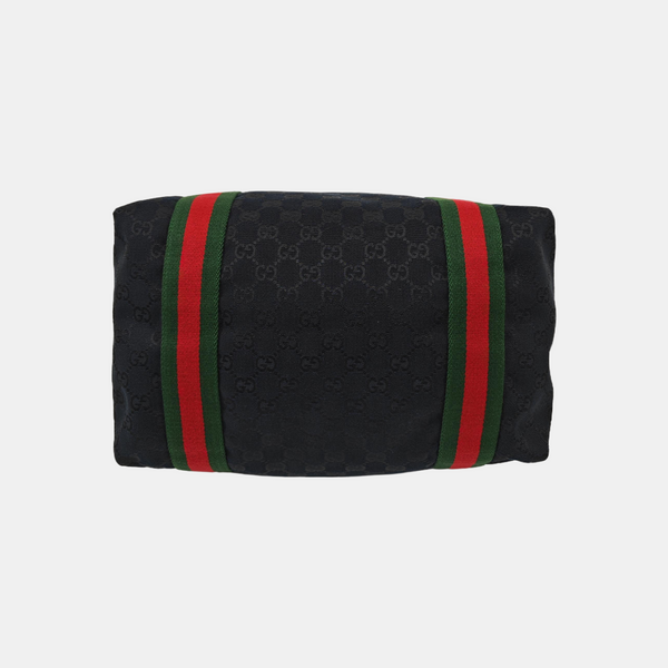 Monogram Canvas Top Handle Bag Black